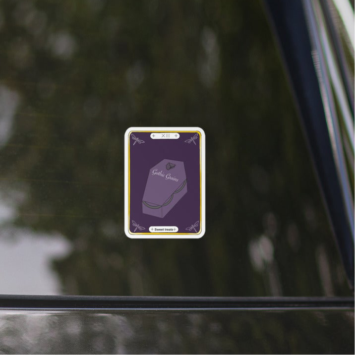 Gothic Grains Logo Sticker